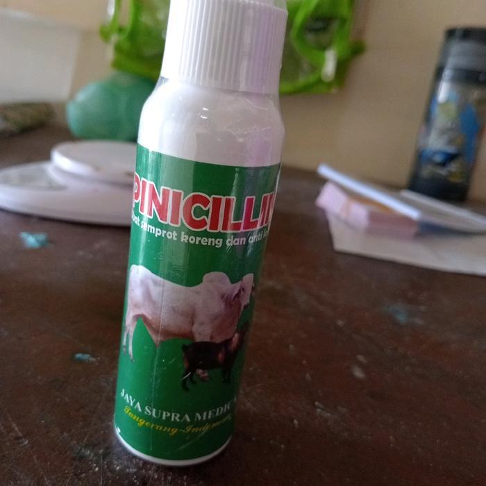 PINISILIN SPRAY 1 LUSIN ISI 12PCS( MENGOBATI KORENG PADA HEWAN )