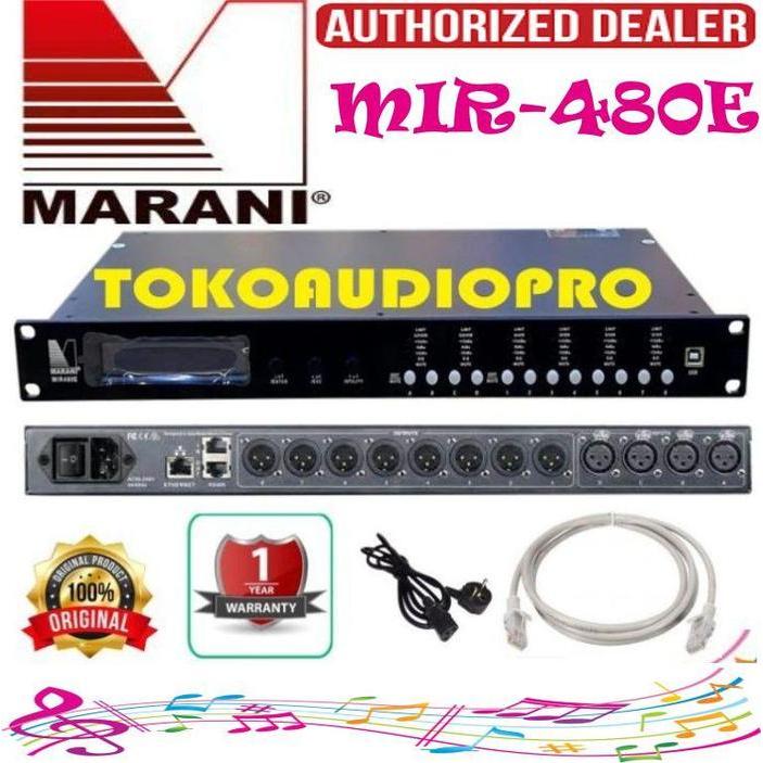 Dlms Marani Mir480E 4-In 8-Out Speaker Management Dlms Marani Mir-480E Lan Co