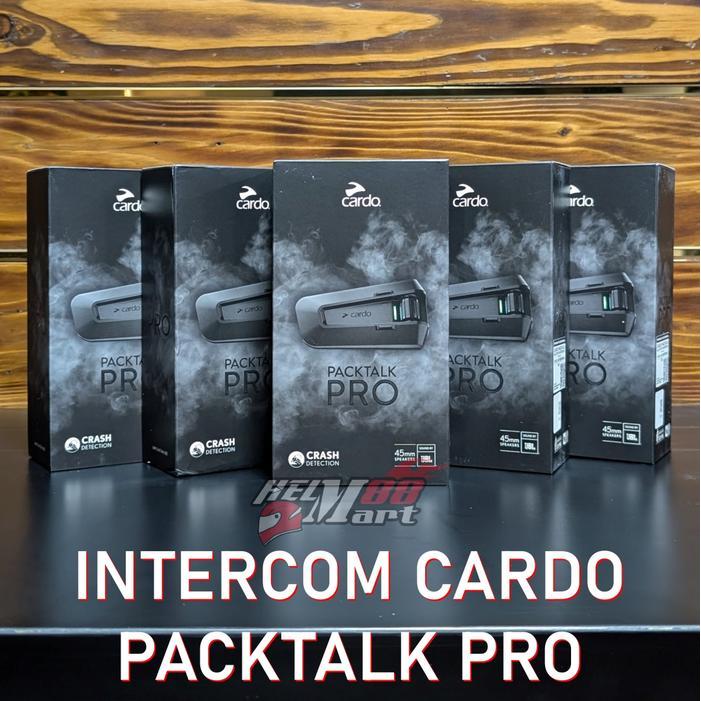 TERMURAH Cardo Packtalk PRO - Intercom Helm Interkom Helmet Bluetooth Communication READY STOCK
