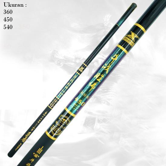 Josh Pancing - Joran Tegek Berubah Warna Liuzi Bunglon Pancing Batik