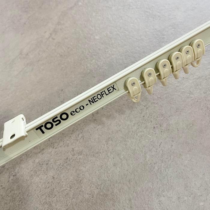 READY STOK REL TOSO Rail Gorden Rumah Sakit Premium Lengkung Flexible Flexi Track MADE IN JAPAN TOSO