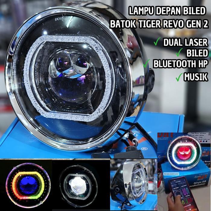 Lampu Daymaker 7 Inch 19 Led Daymaker Cobra Predator 7 Inch Set Batok Tiger Revo Pnp Ninja Scorpio