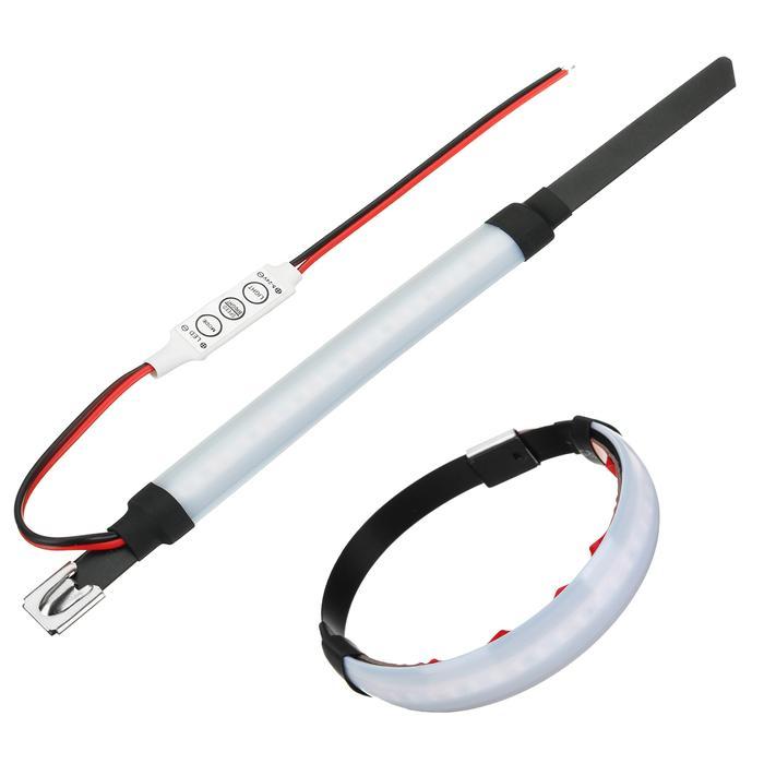 LAMPU DEPAN BELAKANG SEPEDA MOTOR LED STRIP LAMPU INDIKATOR SINYAL