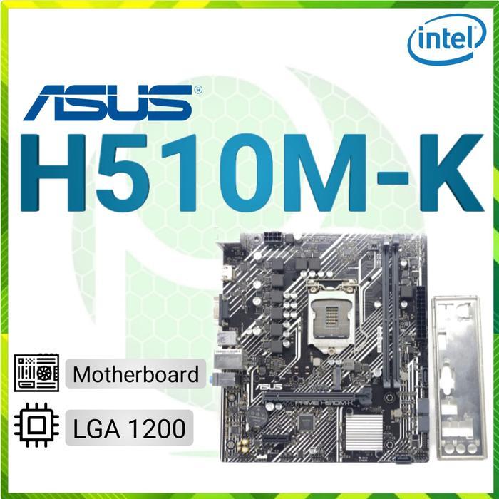 Motherboard ASUS Prime H510M K LGA 1200 Mobo H510 M H510M-K - PGN