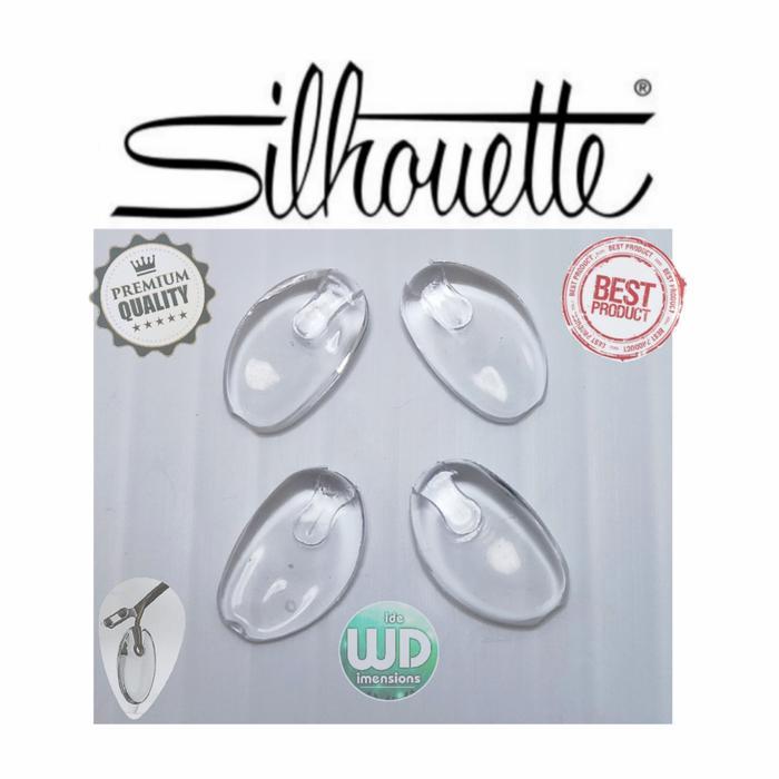 Nosepad Kacamata plug in Sillll.houette Adidas Bantalan Hidung Nose Pad Silicone