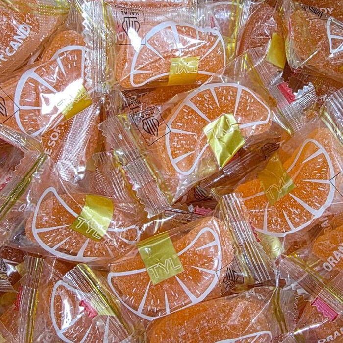 Jelly Jeruk / Permen Jeli Jeruk Kiloan 1 Kg 1 Kilo 1.000 Gram Tbk