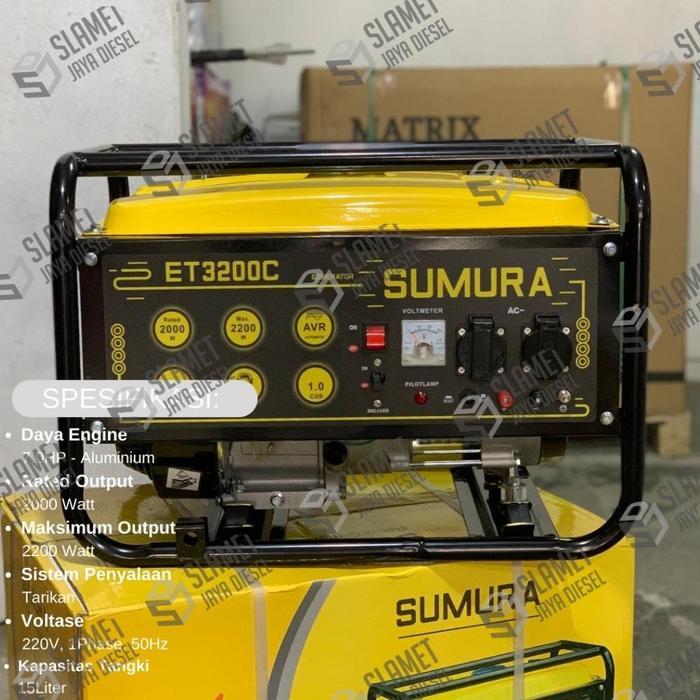 Genset Sumura ET 3200 C - 2200Watt