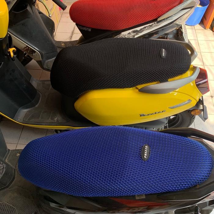 Jaring jok warna cover sarung jok motor Beat - Vario - Scoopy - Mio J - Mio M3 - Mio 125 Z - Fino -