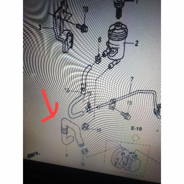 Selang Tabung Power Steering Stering Honda Crv Gen 2 2003-2006