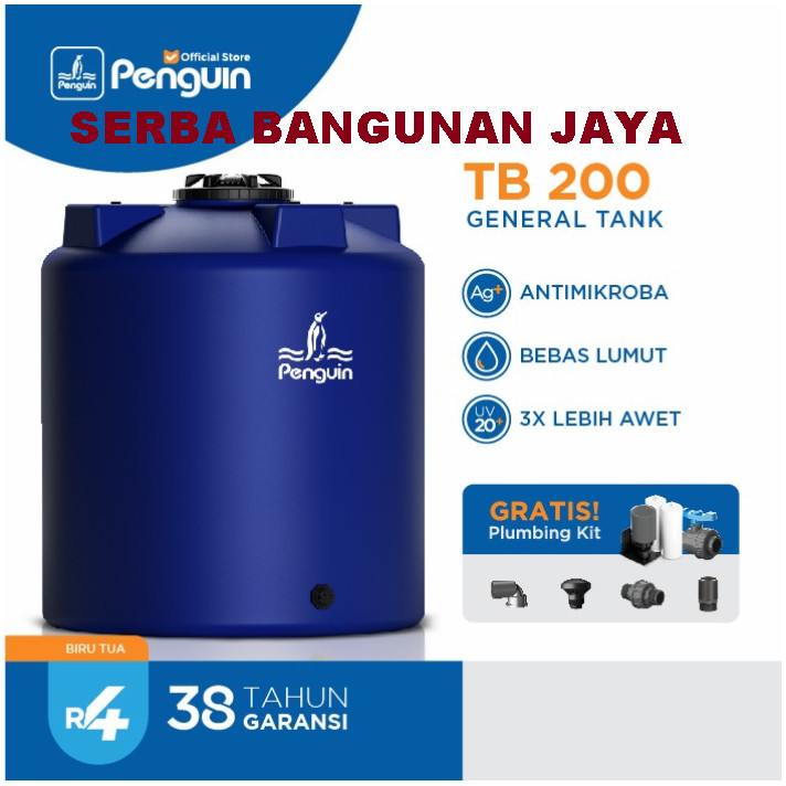 PENGUIN TB 200 ( 2000 Liter ) TOREN TANGKI AIR