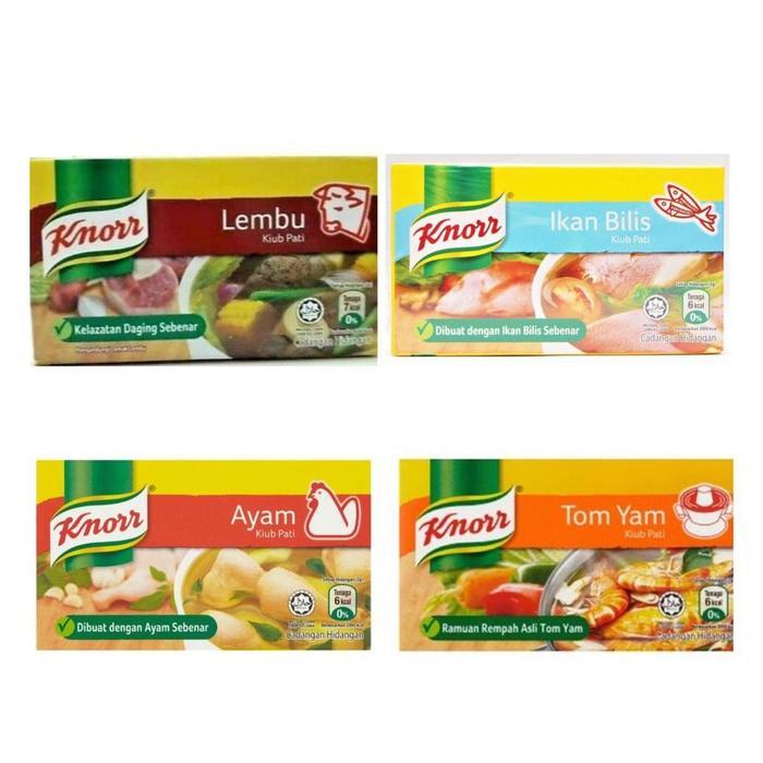 Knorr Chicken Cube / Knorr Tomyam Cube / Knorr Ikan Bilis Cube / Knorr