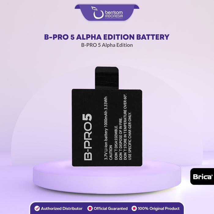 BRICA B-PRO 5 ALPHA EDITION BATTERY BATERAI BRICA