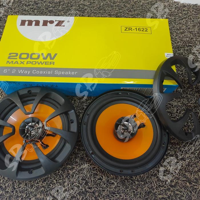 Speaker 6 Inch Coaxial Mrz Two Way Middle Tweeter Spekaer Mobil