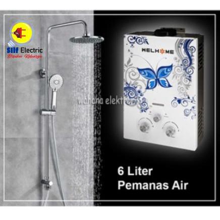 HRG DISKON Water Heater Welhome / PEMANAS AIR GAS WELHOME 6LP 6LHD 6LKD