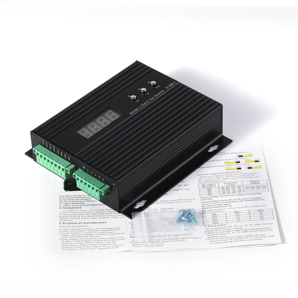 Diskon Matsutec GC-2000 Gyro Converter NMEA0183 Digital with display / Gyro Compass converter NMEA01