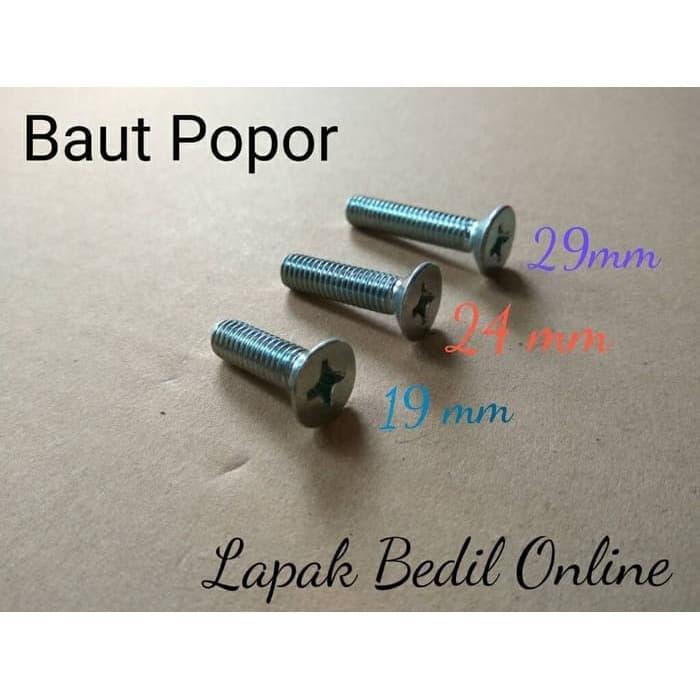 KD AS60 / Baut Popor panjang 24mm