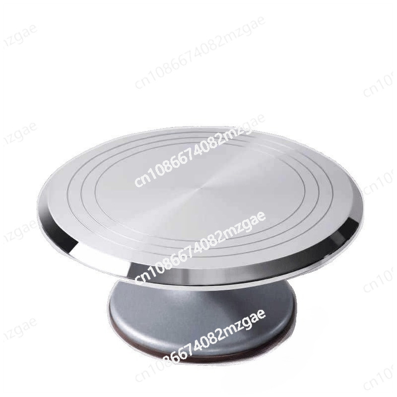 Aluminum alloy cake turntable, cake decoration table, home baking tools, complete set of birthday
