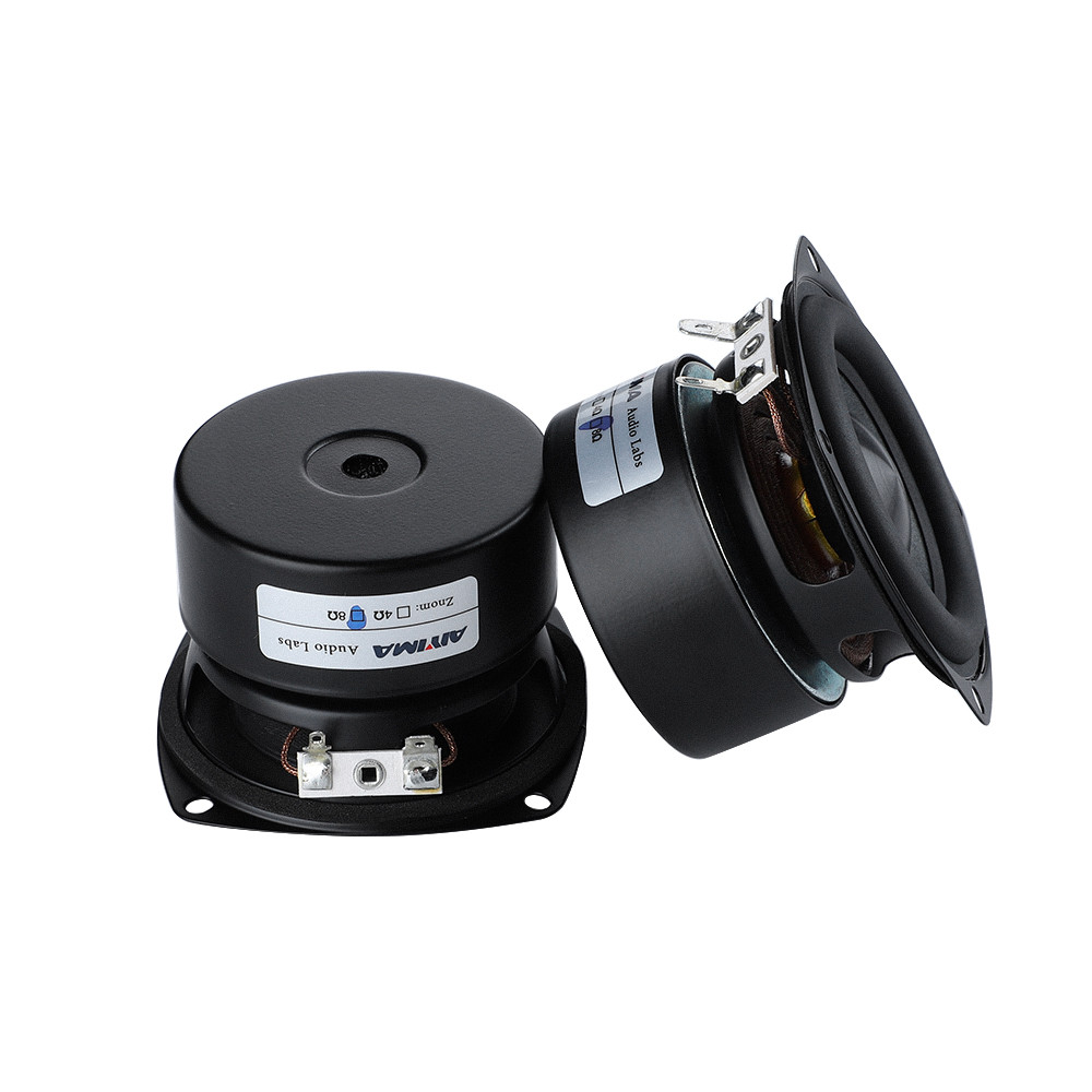 AIYIMA 2Pcs 3 Inch woofer Speakers Driver 4 8 Ohm 25W Audio Bass Loudspeaker DIY Home Theater Sound