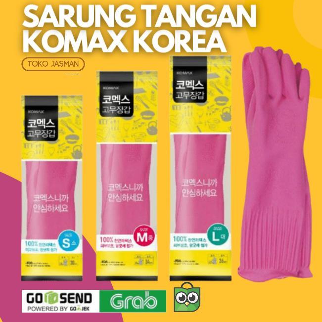 Sarung Tangan Karet Komax Original Korea Komax Rubber Gloves Tbk