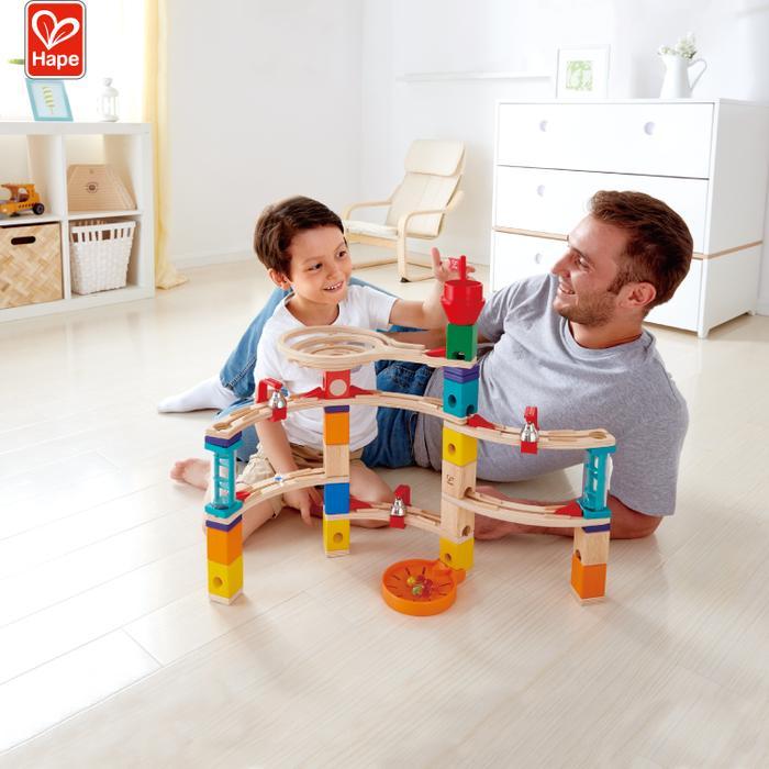 Hape Castle Escape Marble Run Mainan Edukasi Gundu Bola Kelereng Balap