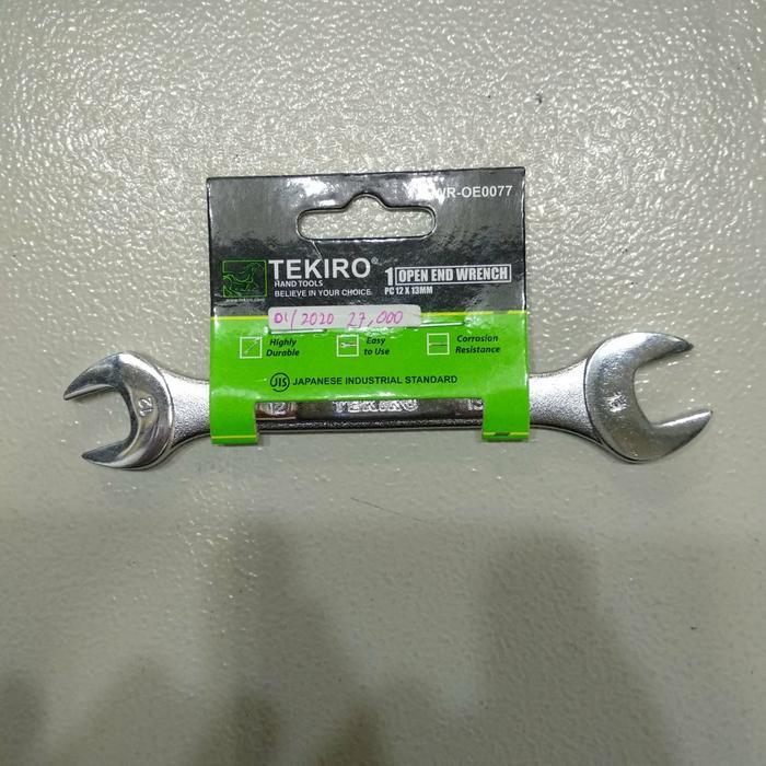 Kunci Pas (Open End Wrech) Uk 12X13 Tekiro Kode Wr-Oe0077