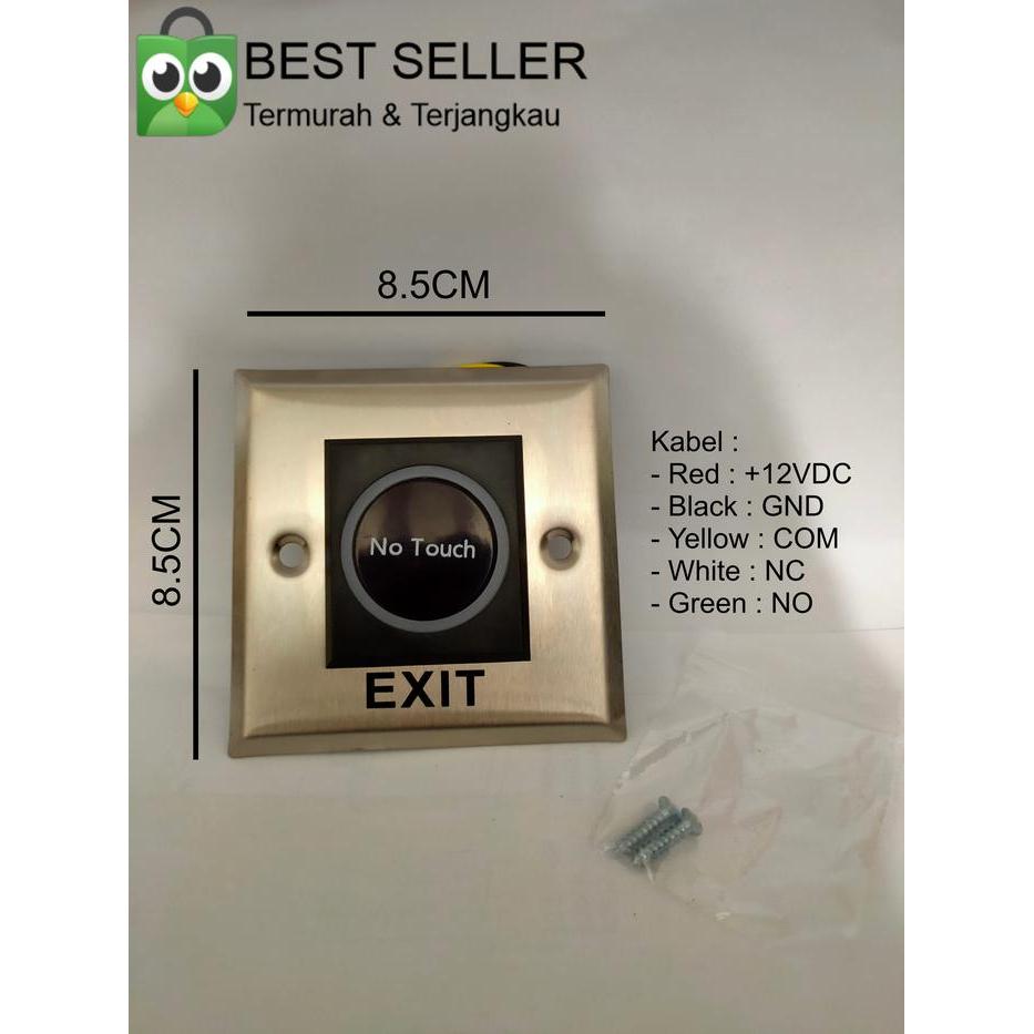 Exit Button No Touch