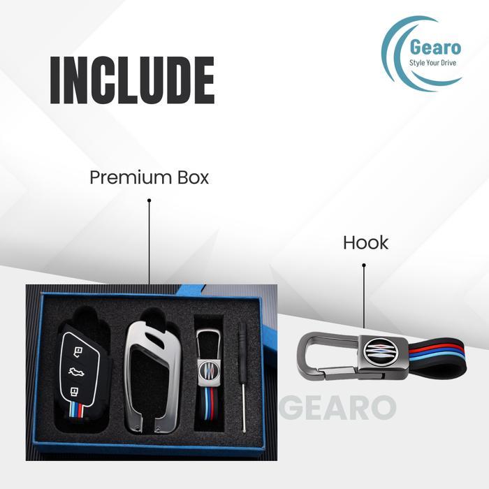 Cover Kunci Mg Hs / Mg Zs / Mg 5 / Mg 4 Ev / Dll Sarung Kunci Mobil Car Key Cover