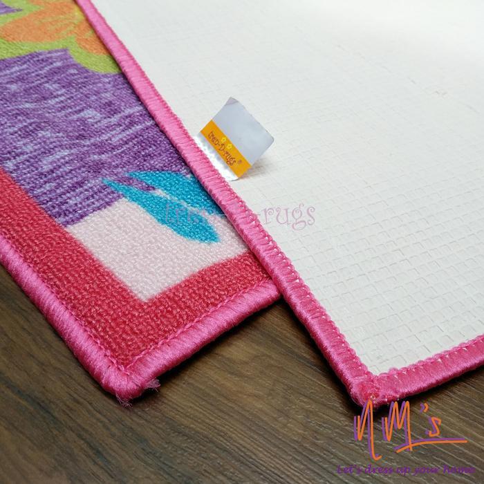 Tren-D-rugs Karpet permadani anak karakter bulu anti slip NMs
