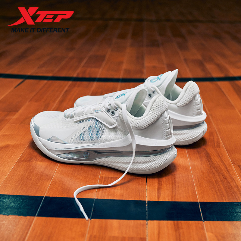 XTEP LINGJI PRO BASKETBALL SHOES FOR MEN DURABILITY COMFORTABLE COMBAT SUPPORT STABILITY CUSHION