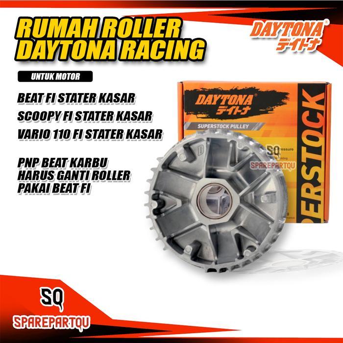 Pulley Rumah Roller Beat Fi Scoopy Vario 110 FI Stater Kasar Daytona KVY GFM Rumah Roller Superstock