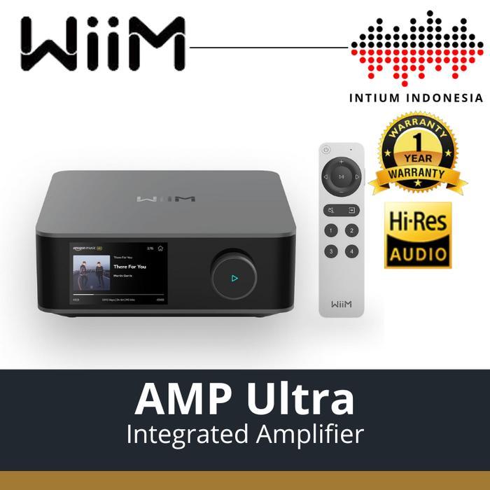 WiiM AMP Ultra Streaming Amplifier with Premium ESS ES9039Q2M DAC