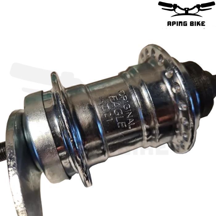 Hub Gear Torpedo Eagle Original 40H 20T Chrome Gir Torpedo Ontel Jadul