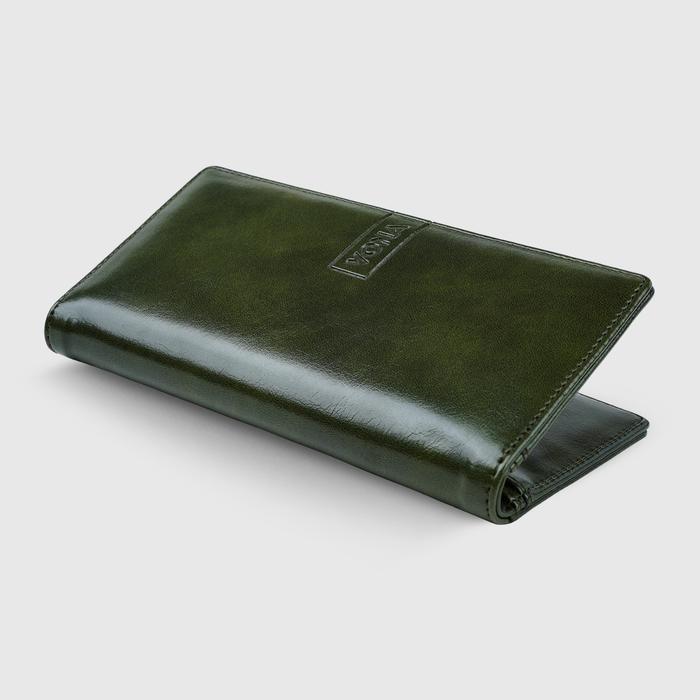 Eiger Wallet - Dompet Pria Wanita Panjang Semi Glossy Kulit Sintetis Pu Leather Variasi Warna Kartu