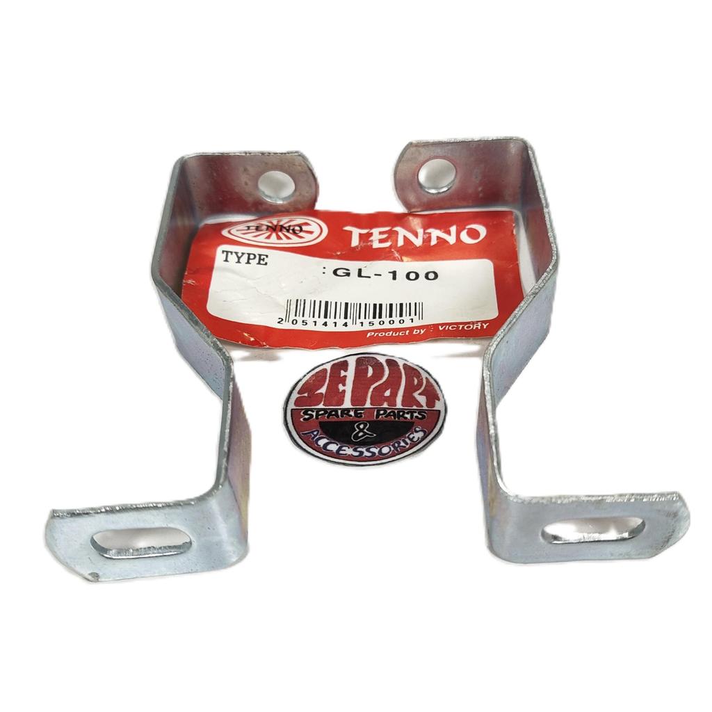 Dudukan plat nomor depan GL100 GL125 GL 100 Tiang Pelat Nomor Limited Item Barang Langka Spare Part 