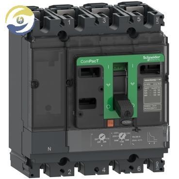 Mccb 4 Phase Schneider Mccb 4P - 16A,25A,32A,40A,50A,63A,80A,100A Nsx100F 36Ka Schneider Mccb 4 Pole
