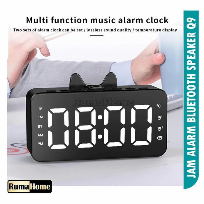 Speaker Alarm Jam Alarm Jam Beker Alarm Weker Digital Speaker