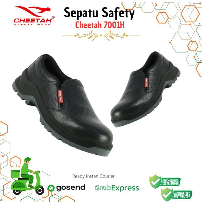 Cheetah Safety Shoes 7001 H - Sepatu Safety Cheetah Rebound - Sepatu Kerja Pria Terbaru 