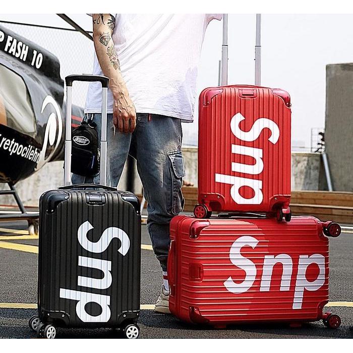 Promo Laoshidaishu Koper 20 Inch Koper Kabin Bagasi Koper Tas Travel Polo Besar Anak Perempuan Kabin