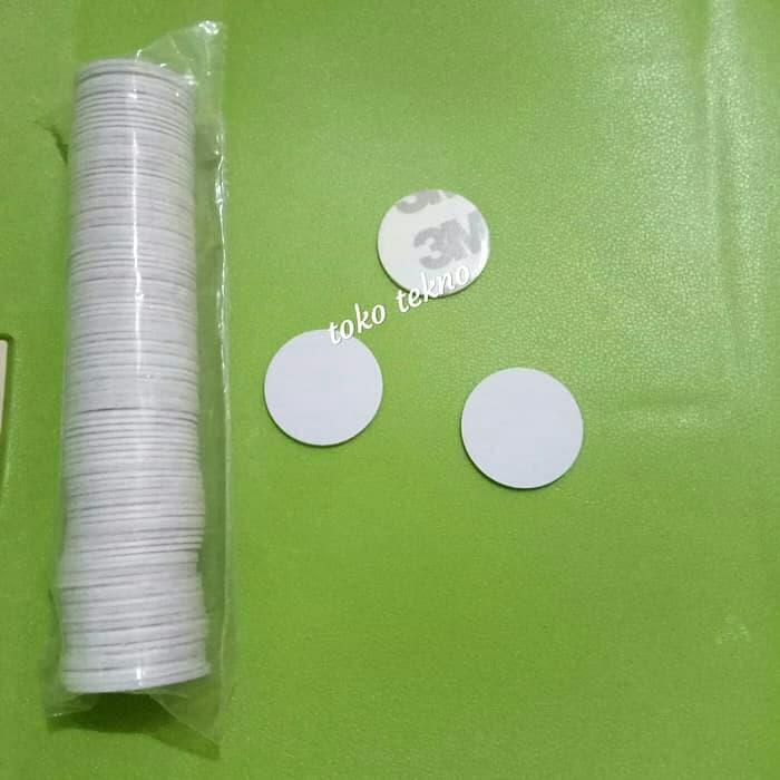 "New" Sticker T5577 Koin Bulat Rfid 125Khz Rewritable T5577 Coin Copy Clone