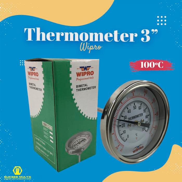 Termometer Payung / Thermometer Payung Bimetal Wipro