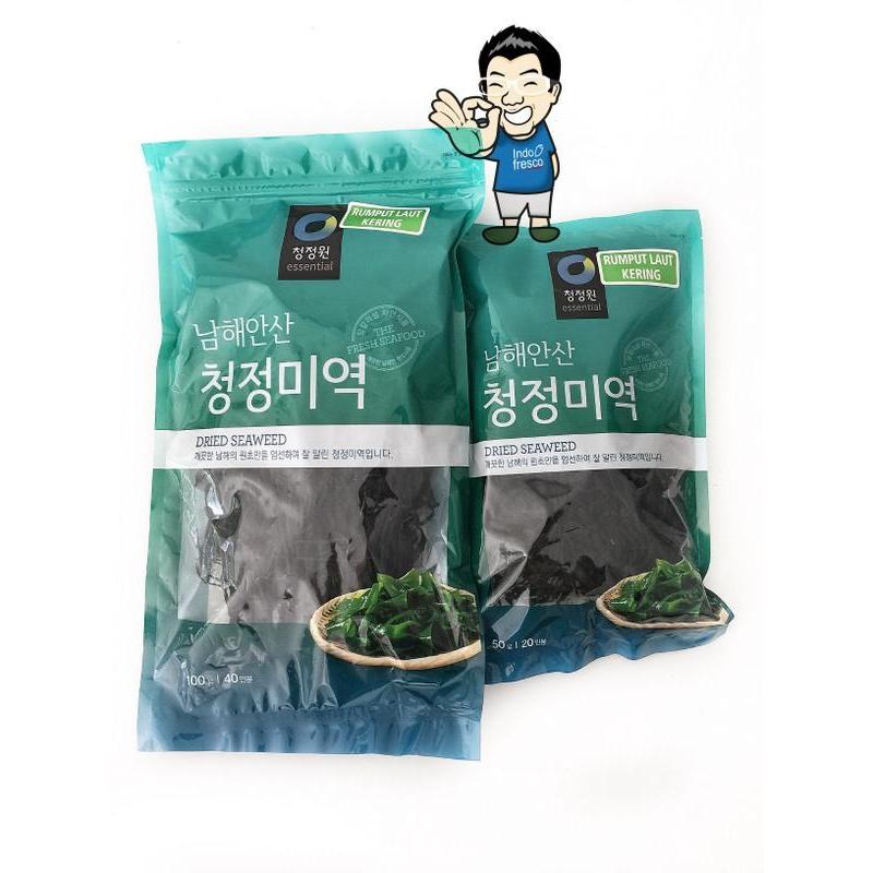 [] Chung Jung One Daesang Miyeok- Dried Seaweed- Rumput Laut 100 gr