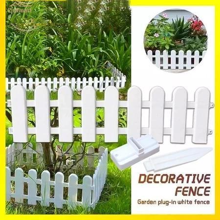 [COD]Pagar Taman Jual Satuan Dekorasi Pagar Taman Plastik Shabby Chic Pagar Kebun Pagar Plastik