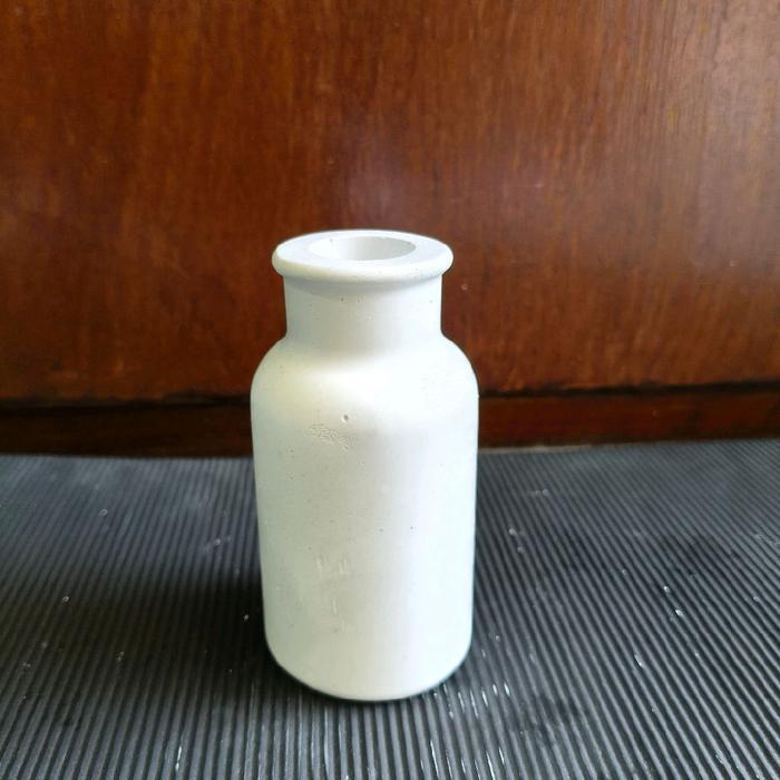 Vas bunga model tabung-vas bunga estetik-pot bunga minimalis-pot semen-vas bunga dekorasi