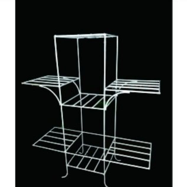 Rak pot bunga / rak pot tanaman hias besi model tingkat / susun 7