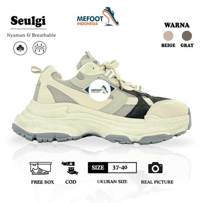 Aerostreet.Shoes - Mefoot Sneakers Seulgi Nyaman & StylishTrend Kasual Unisex Cocok Kerja Kuliah