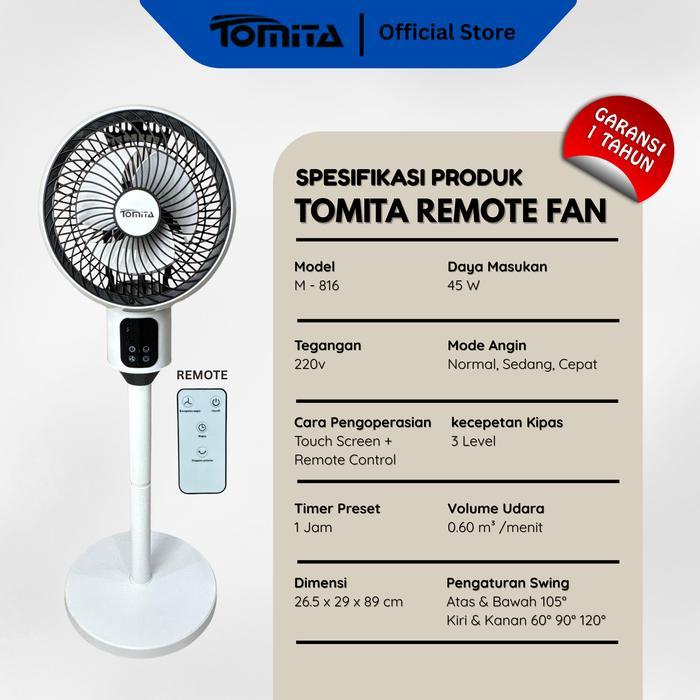 "New" KIPAS REMOT TERBARU KIPAS BERDIRI / KIPAS ANGIN REMOT / UK 9 INCH