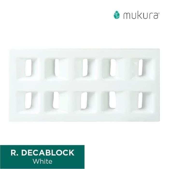 LOSTER KERAMIK ANTI TAMPIAS / LUBANG ANGIN DECABLOCK 20X40CM