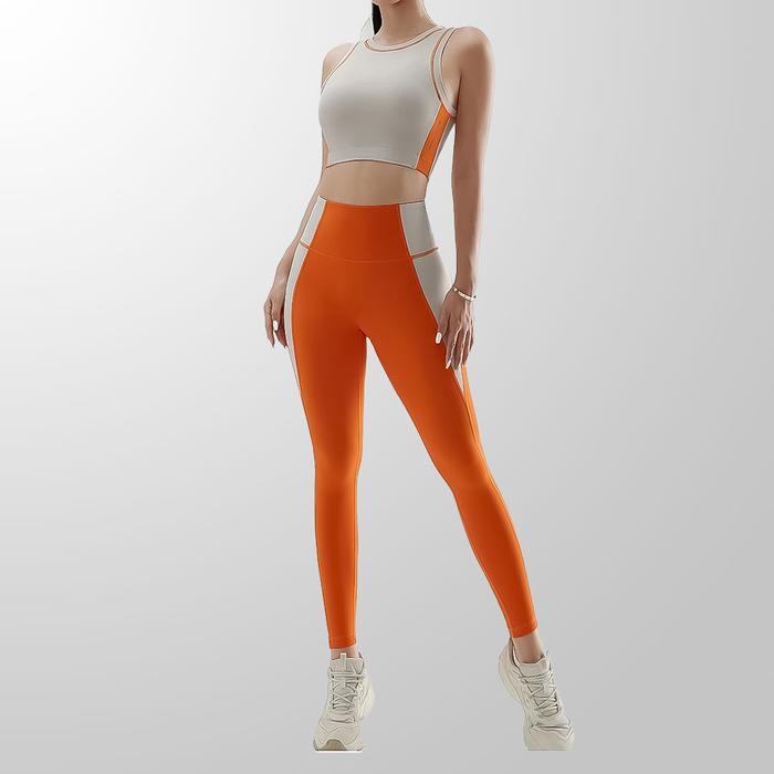 Unique Yoga - Chienny Setelan Olahraga Wanita Terbaru Gym Set Baju Olahraga Senam Aerobic Sport