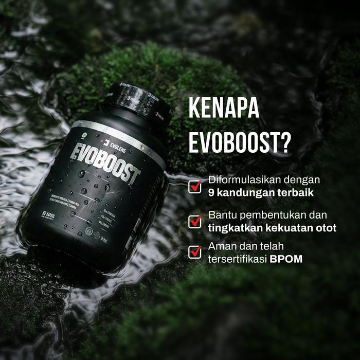EVOBOOST TESTOLENE - SUPLEMEN FITNESS - TESTOSTERON BOOSTER