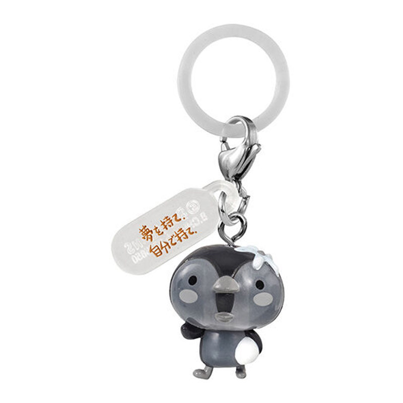 Bandai Namco Gashapon Chibi Gallery Character Mark Charms Cute Animal Figure Keychain Umbrella